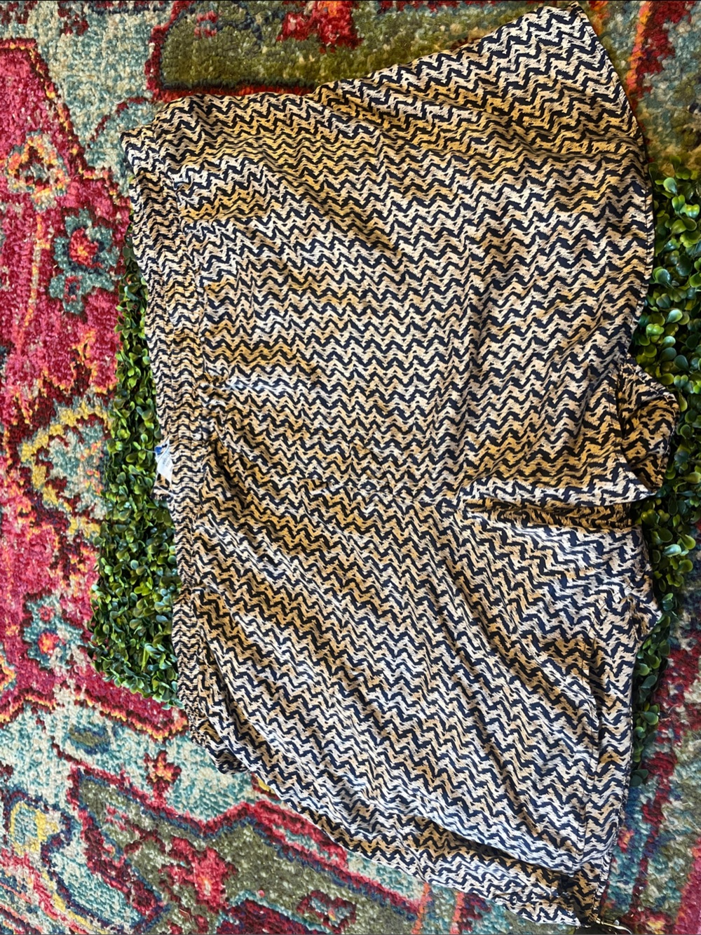 Zig zag silk boxers